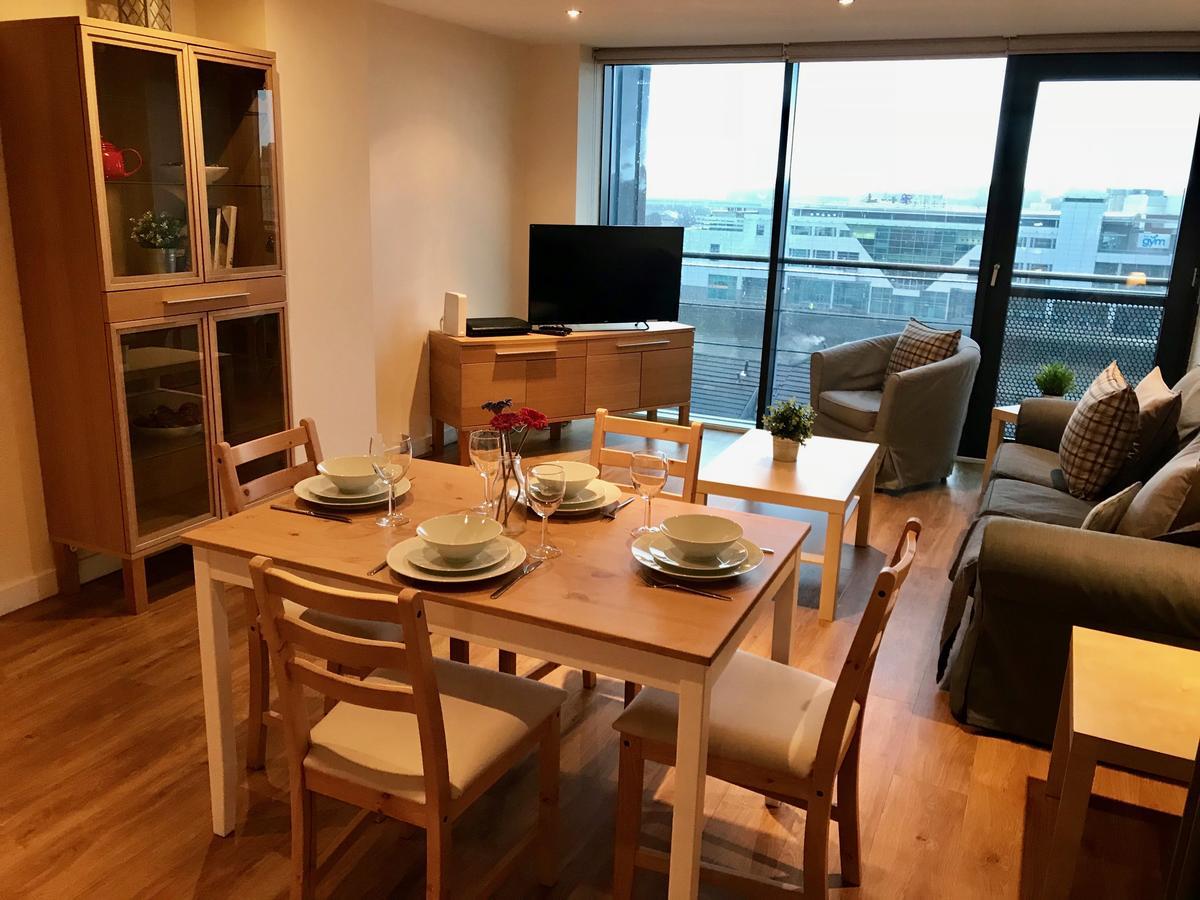 The Heights - River And City View Apartman Glasgow Kültér fotó